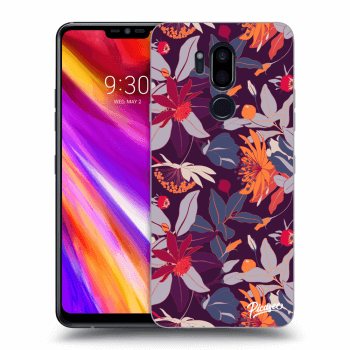 Tok az alábbi mobiltelefonokra LG G7 ThinQ - Purple Leaf