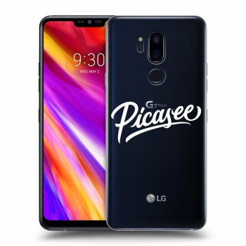 Picasee átlátszó szilikon tok az alábbi mobiltelefonokra LG G7 ThinQ - Picasee - White