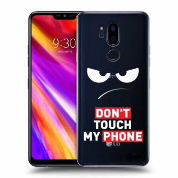 Tok az alábbi mobiltelefonokra LG G7 ThinQ - Angry Eyes - Transparent