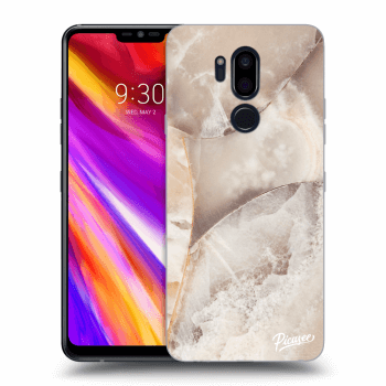 Tok az alábbi mobiltelefonokra LG G7 ThinQ - Cream marble