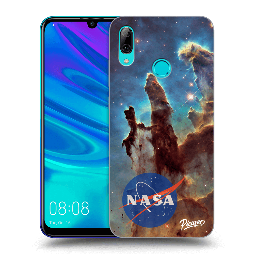 Picasee átlátszó szilikon tok az alábbi mobiltelefonokra Huawei P Smart 2019 - Eagle Nebula
