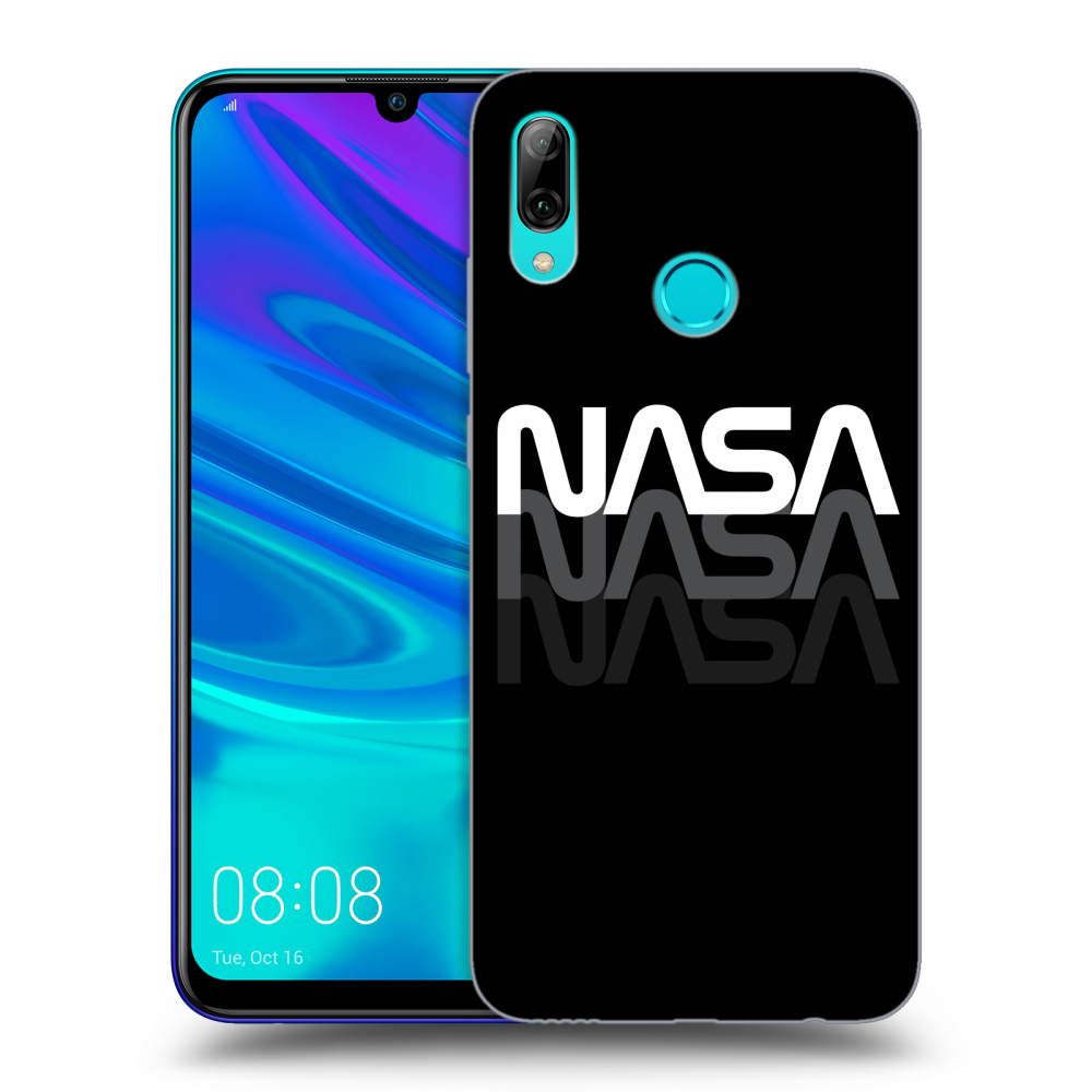 Picasee fekete szilikon tok az alábbi mobiltelefonokra Huawei P Smart 2019 - NASA Triple