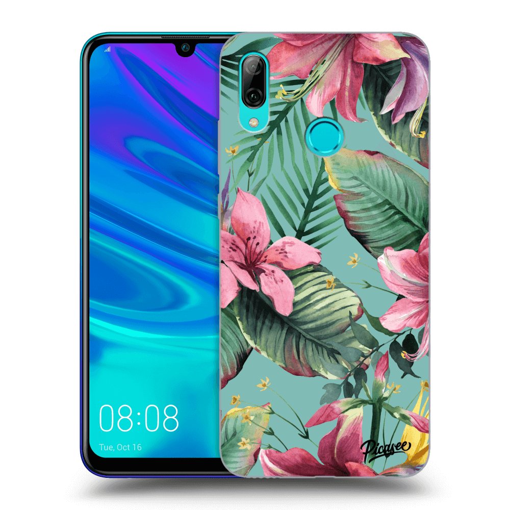 Picasee fekete szilikon tok az alábbi mobiltelefonokra Huawei P Smart 2019 - Hawaii