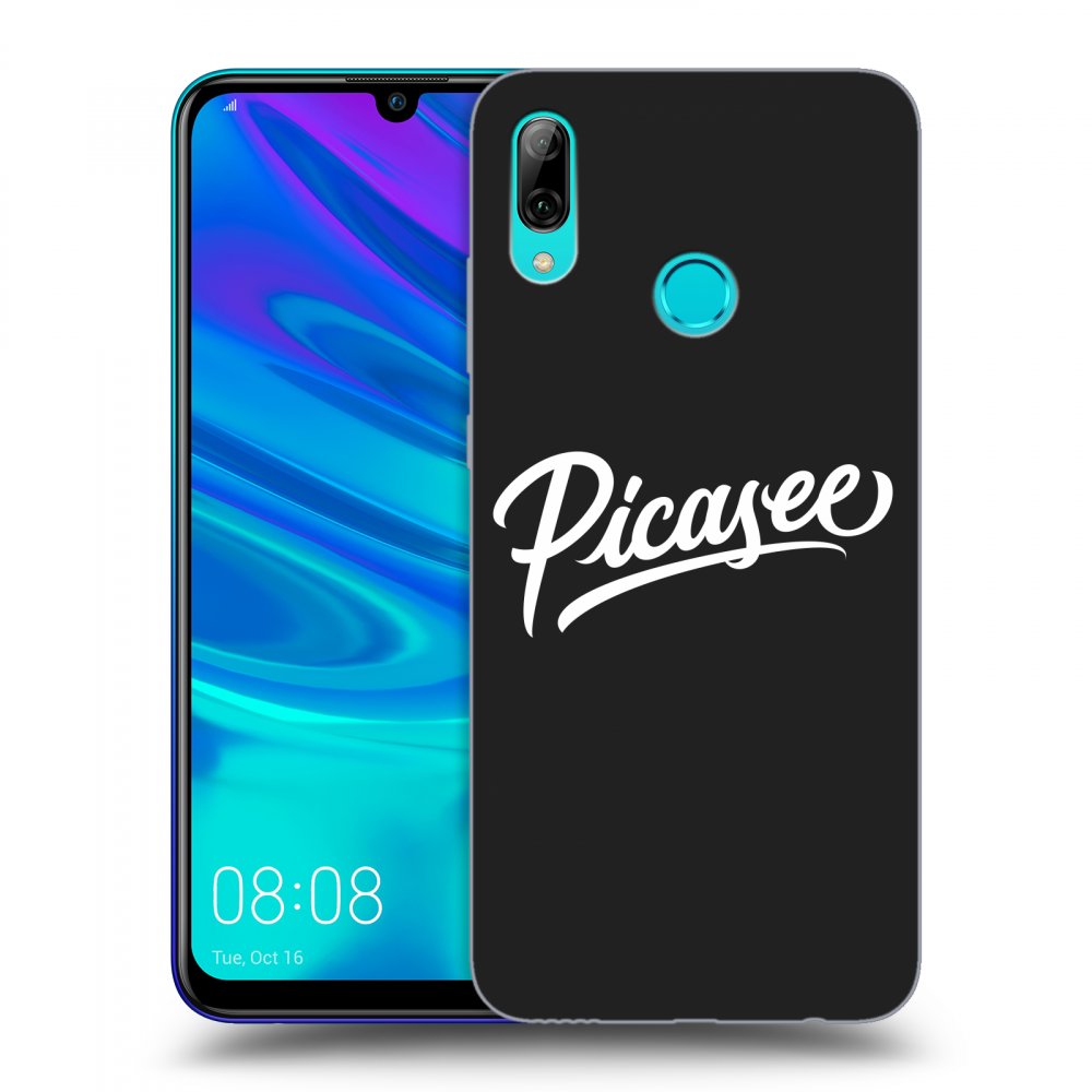 Picasee fekete szilikon tok az alábbi mobiltelefonokra Huawei P Smart 2019 - Picasee - White