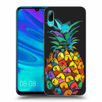 Picasee fekete szilikon tok az alábbi mobiltelefonokra Huawei P Smart 2019 - Pineapple