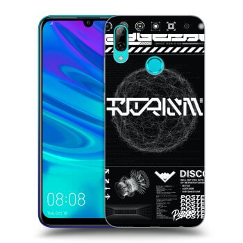 Szilikon tok erre a típusra Huawei P Smart 2019 - BLACK DISCO