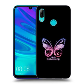Picasee átlátszó szilikon tok az alábbi mobiltelefonokra Huawei P Smart 2019 - Diamanty Purple