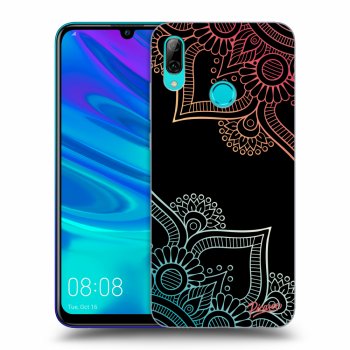 Szilikon tok erre a típusra Huawei P Smart 2019 - Flowers pattern