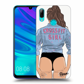 Picasee átlátszó szilikon tok az alábbi mobiltelefonokra Huawei P Smart 2019 - Crossfit girl - nickynellow