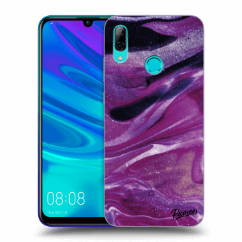 Szilikon tok erre a típusra Huawei P Smart 2019 - Purple glitter