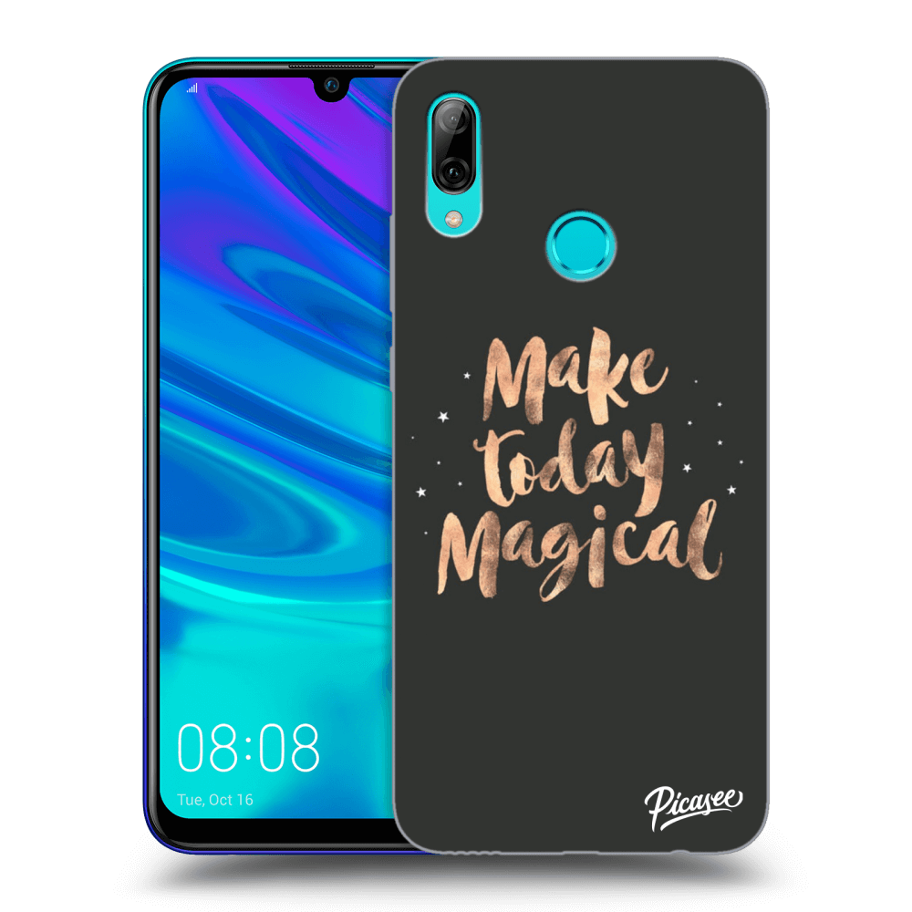 Picasee átlátszó szilikon tok az alábbi mobiltelefonokra Huawei P Smart 2019 - Make today Magical
