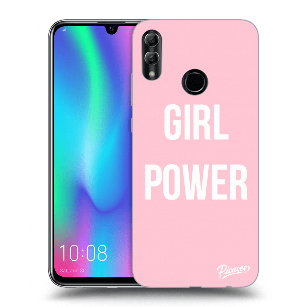 Picasee átlátszó szilikon tok az alábbi mobiltelefonokra Honor 10 Lite - Girl power