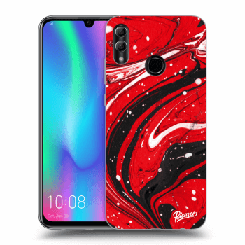 Szilikon tok erre a típusra Honor 10 Lite - Red black