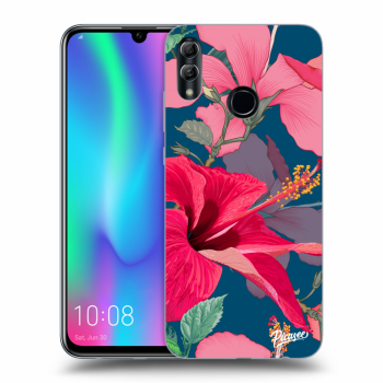 Szilikon tok erre a típusra Honor 10 Lite - Hibiscus