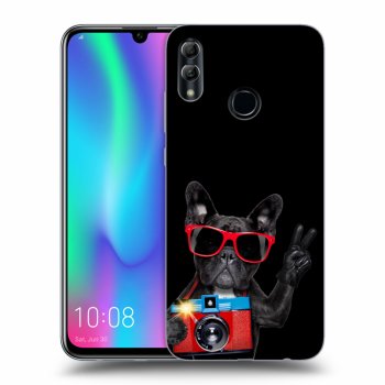 Szilikon tok erre a típusra Honor 10 Lite - French Bulldog