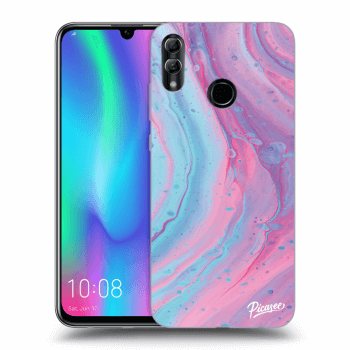 Szilikon tok erre a típusra Honor 10 Lite - Pink liquid