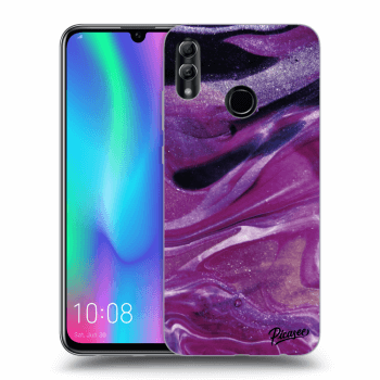 Szilikon tok erre a típusra Honor 10 Lite - Purple glitter