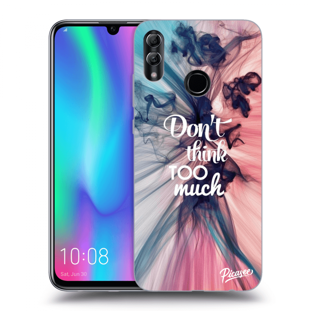 Picasee ULTIMATE CASE Honor 10 Lite - készülékre - Don't think TOO much