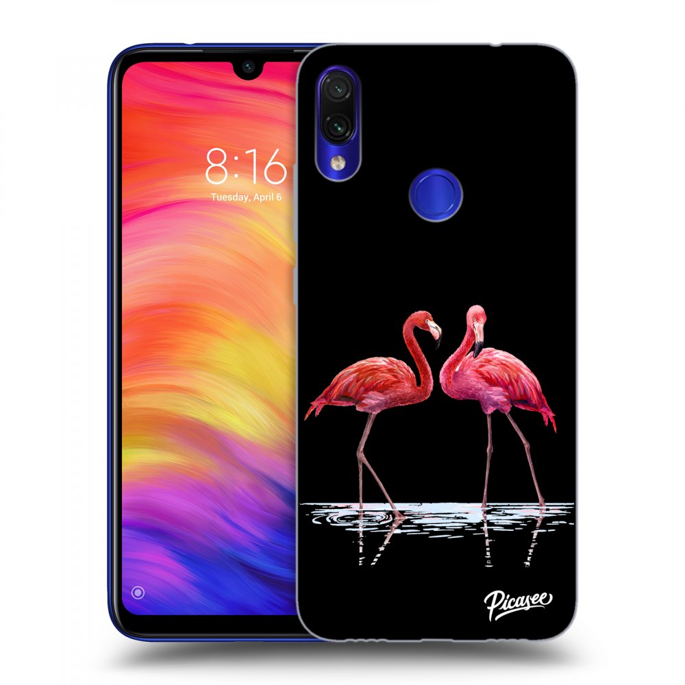 Picasee ULTIMATE CASE Xiaomi Redmi Note 7 - készülékre - Flamingos couple