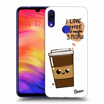 Szilikon tok erre a típusra Xiaomi Redmi Note 7 - Cute coffee