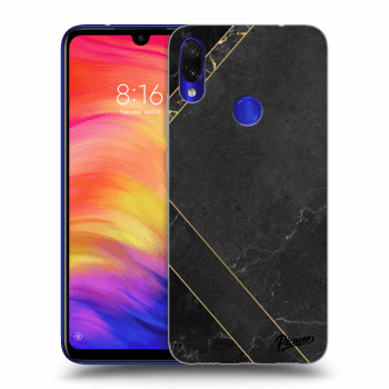 Szilikon tok erre a típusra Xiaomi Redmi Note 7 - Black tile