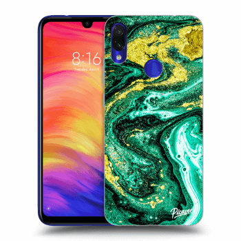 Szilikon tok erre a típusra Xiaomi Redmi Note 7 - Green Gold