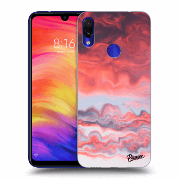 Szilikon tok erre a típusra Xiaomi Redmi Note 7 - Sunset