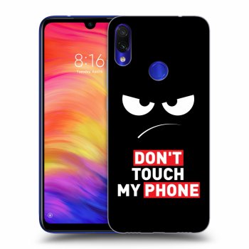 Szilikon tok erre a típusra Xiaomi Redmi Note 7 - Angry Eyes - Transparent