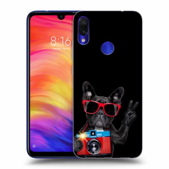 Szilikon tok erre a típusra Xiaomi Redmi Note 7 - French Bulldog