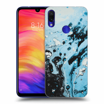 Szilikon tok erre a típusra Xiaomi Redmi Note 7 - Organic blue