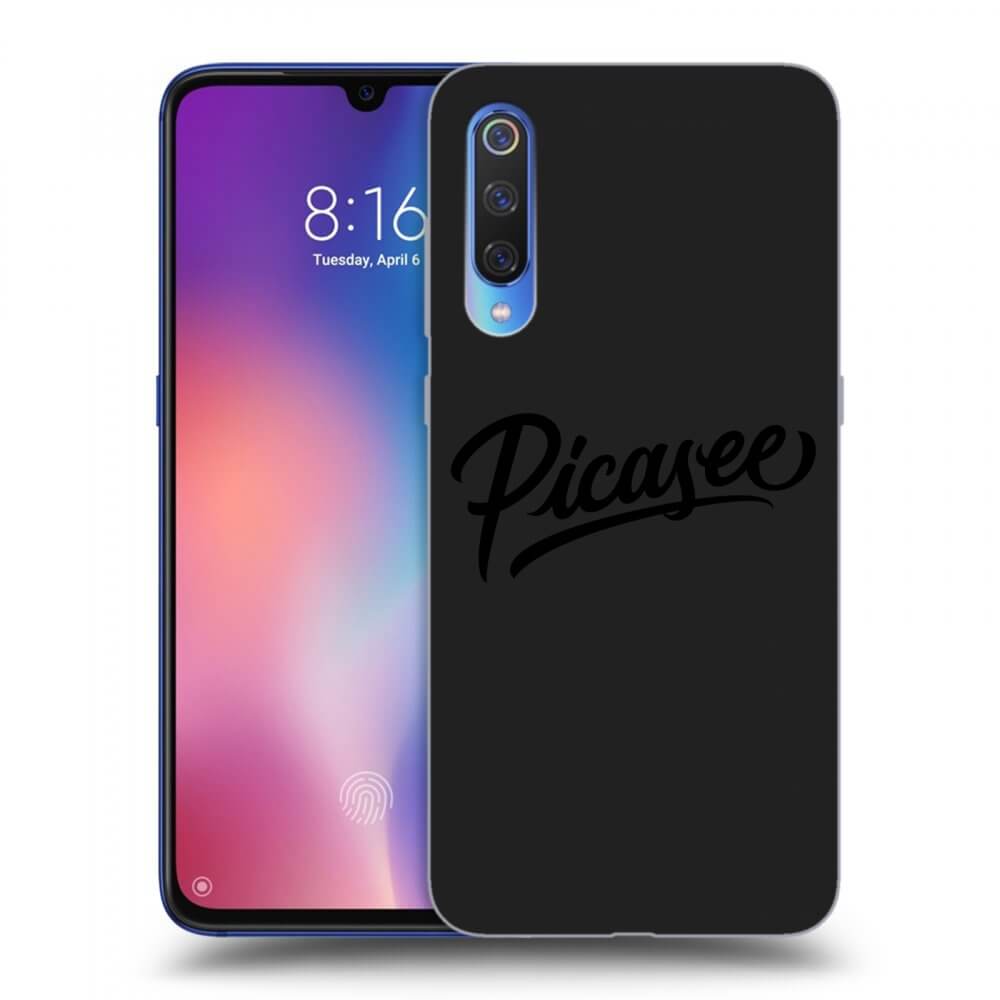 Picasee fekete szilikon tok az alábbi mobiltelefonokra Xiaomi Mi 9 - Picasee - black