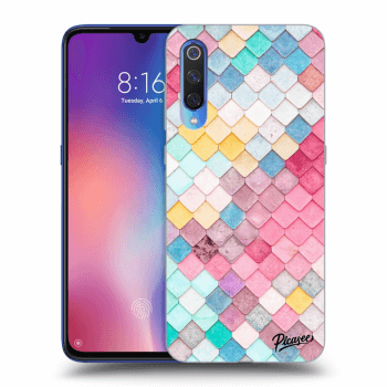 Tok az alábbi mobiltelefonokra Xiaomi Mi 9 - Colorful roof