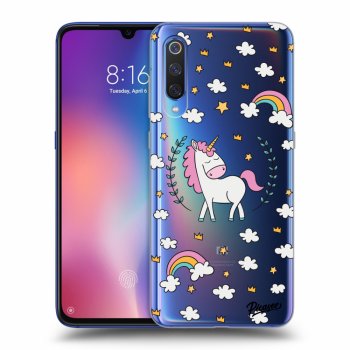 Picasee átlátszó szilikon tok az alábbi mobiltelefonokra Xiaomi Mi 9 - Unicorn star heaven