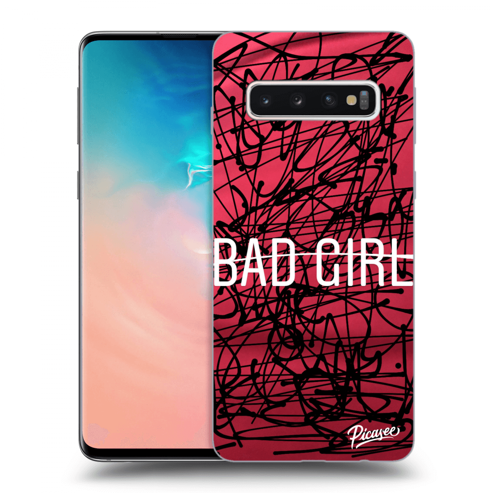 Picasee ULTIMATE CASE Samsung Galaxy S10 G973 - készülékre - Bad girl