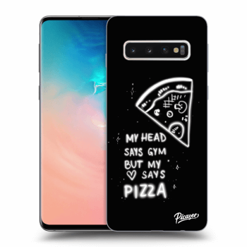 Picasee ULTIMATE CASE Samsung Galaxy S10 G973 - készülékre - Pizza