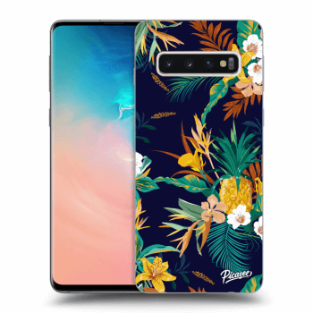 Picasee ULTIMATE CASE Samsung Galaxy S10 G973 - készülékre - Pineapple Color