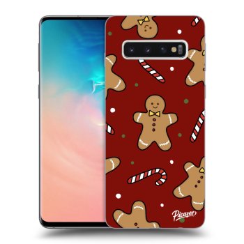 Picasee ULTIMATE CASE Samsung Galaxy S10 G973 - készülékre - Gingerbread 2