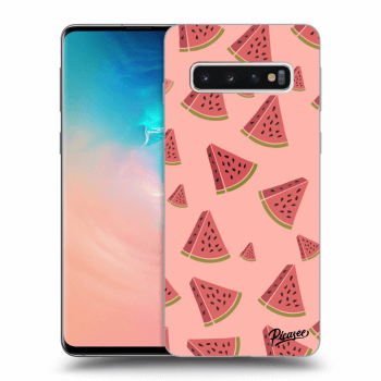 Picasee ULTIMATE CASE Samsung Galaxy S10 G973 - készülékre - Watermelon