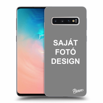 Szilikon tok erre a típusra Samsung Galaxy S10 G973 - Saját fotó/motívum