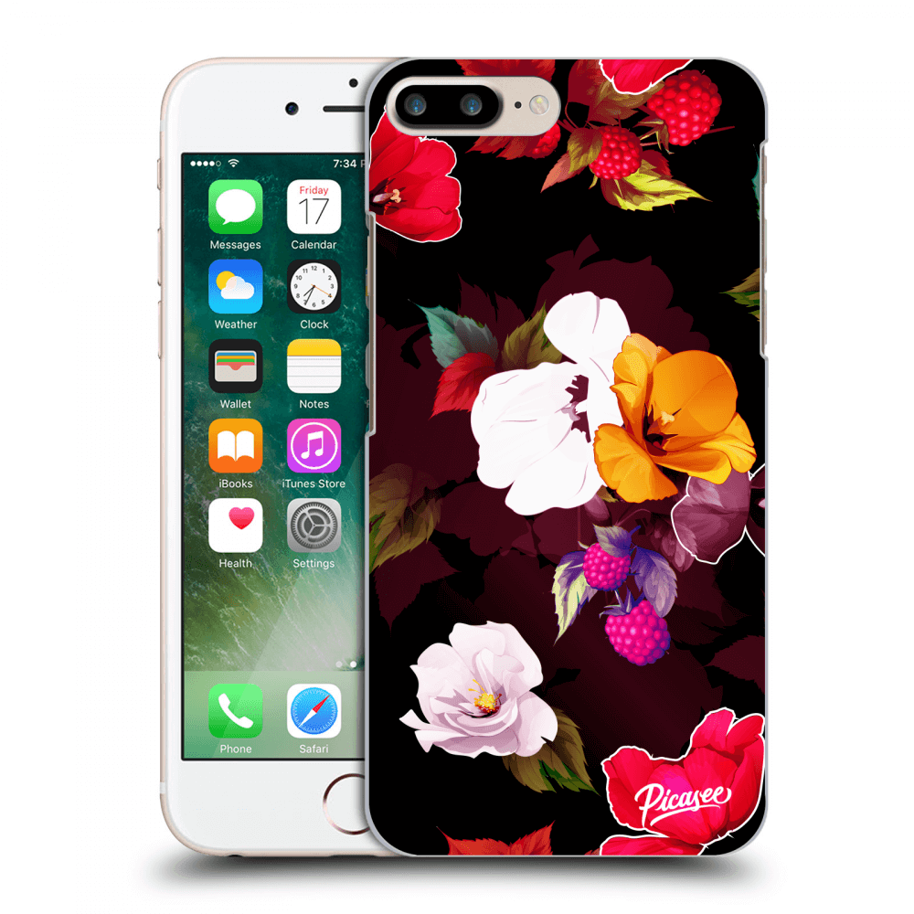 Picasee ULTIMATE CASE Apple iPhone 8 Plus - készülékre - Flowers and Berries