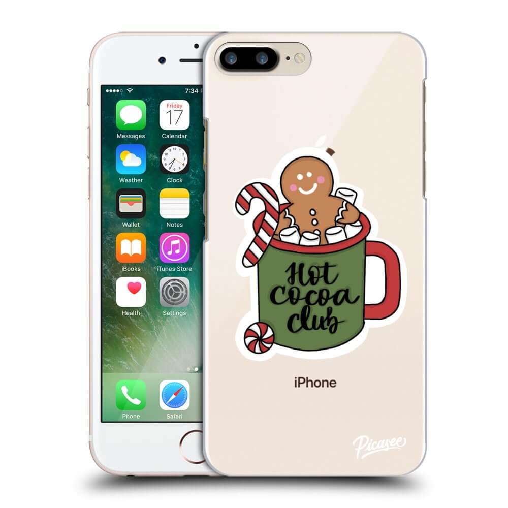 Picasee átlátszó szilikon tok az alábbi mobiltelefonokra Apple iPhone 8 Plus - Hot Cocoa Club