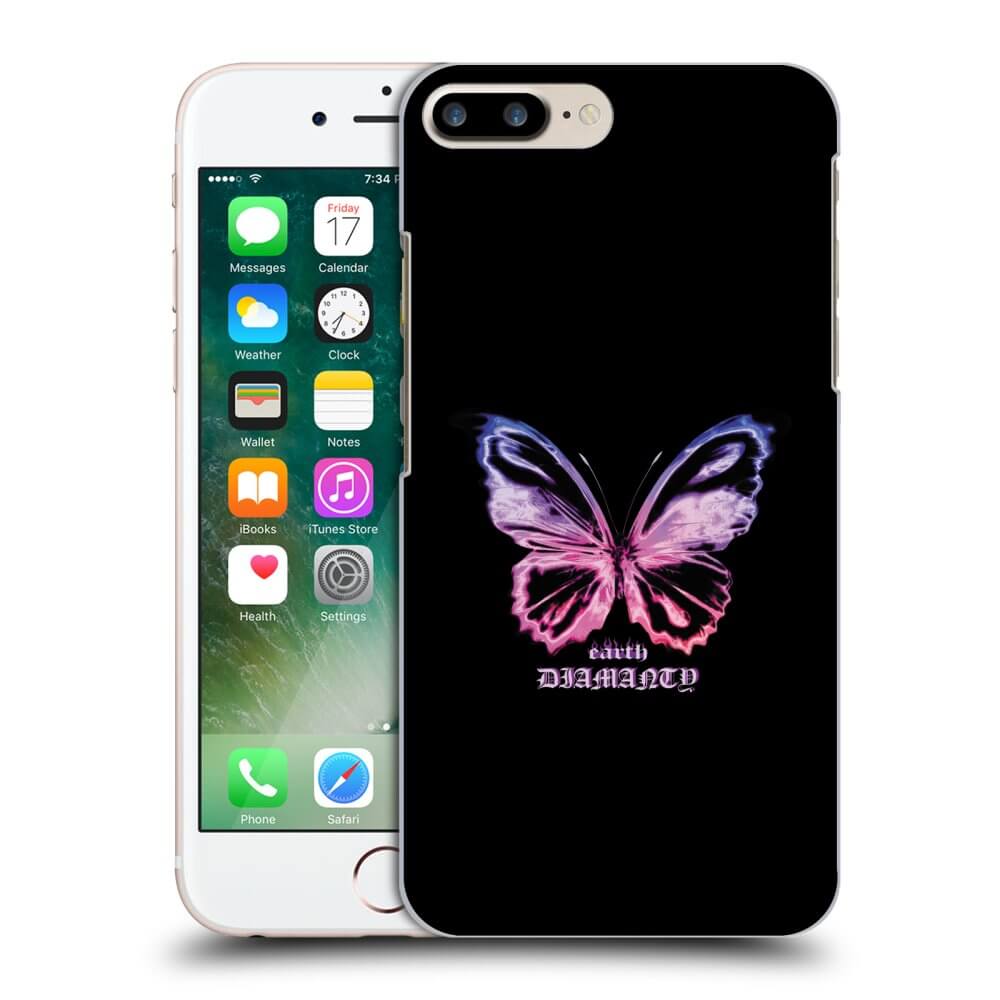 Picasee ULTIMATE CASE Apple iPhone 8 Plus - készülékre - Diamanty Purple