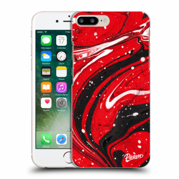 Szilikon tok erre a típusra Apple iPhone 8 Plus - Red black