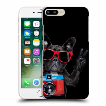 Szilikon tok erre a típusra Apple iPhone 8 Plus - French Bulldog
