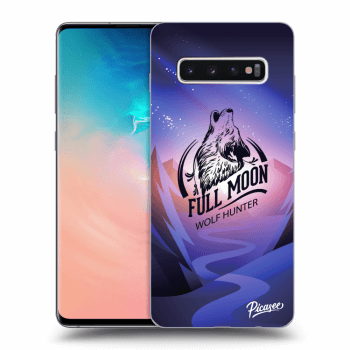 Szilikon tok erre a típusra Samsung Galaxy S10 Plus G975 - Wolf