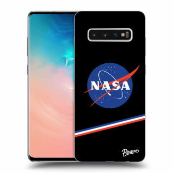 Picasee átlátszó szilikon tok az alábbi mobiltelefonokra Samsung Galaxy S10 Plus G975 - NASA Original