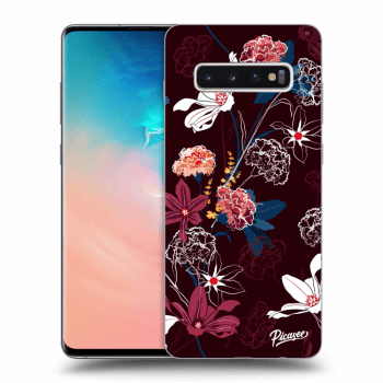 Szilikon tok erre a típusra Samsung Galaxy S10 Plus G975 - Dark Meadow