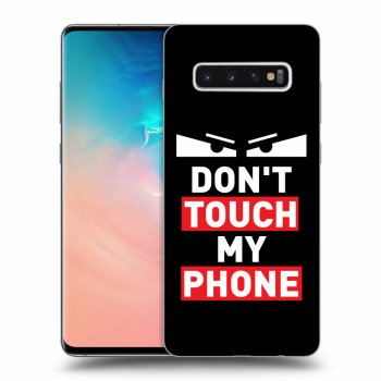 Szilikon tok erre a típusra Samsung Galaxy S10 Plus G975 - Shadow Eye - Transparent