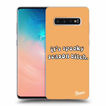 Szilikon tok erre a típusra Samsung Galaxy S10 Plus G975 - Spooky season