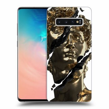 Szilikon tok erre a típusra Samsung Galaxy S10 Plus G975 - Golder